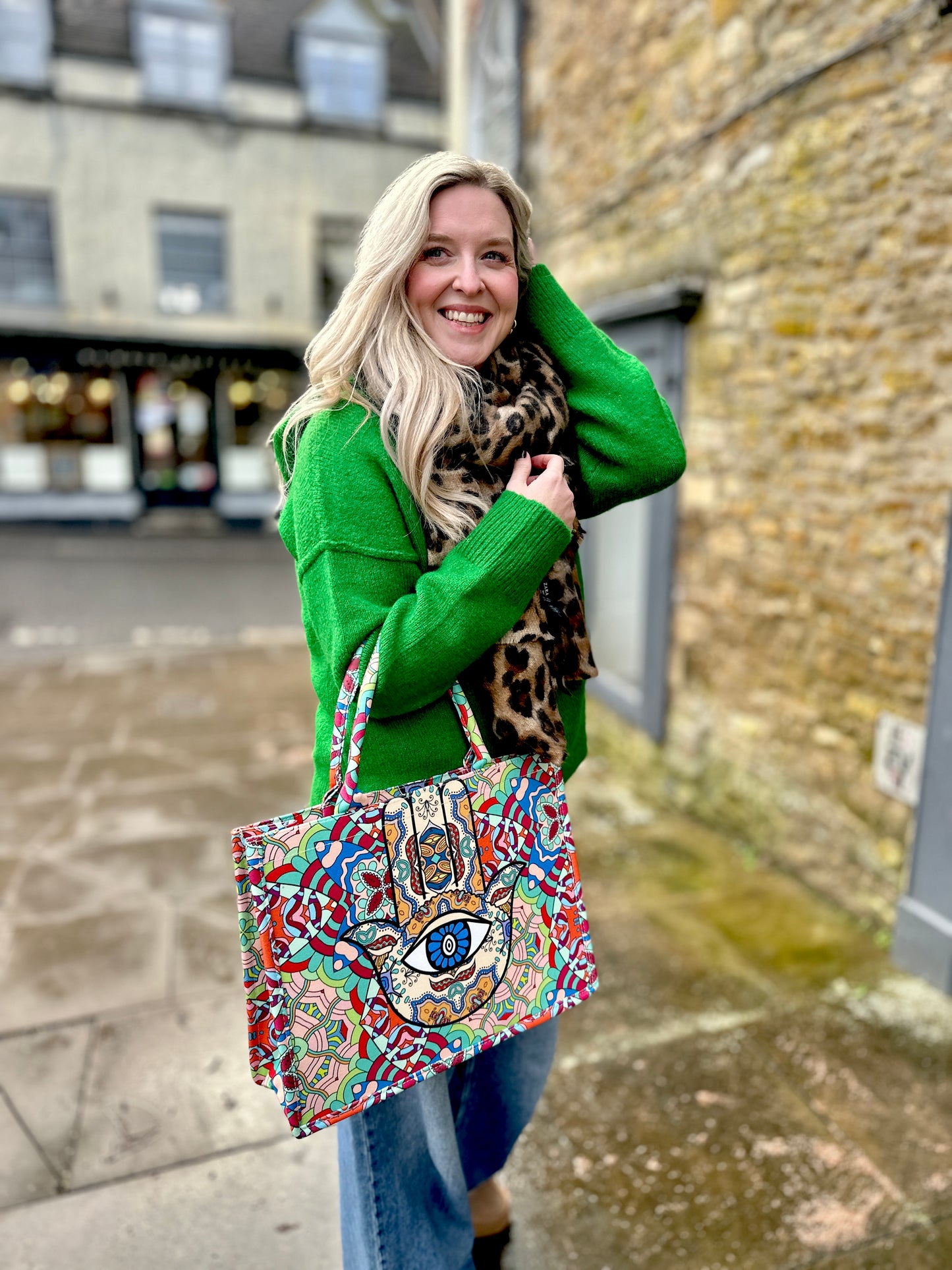Hamsa Harmony Totes