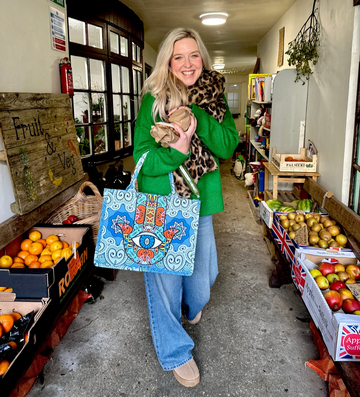 Hamsa Harmony Totes