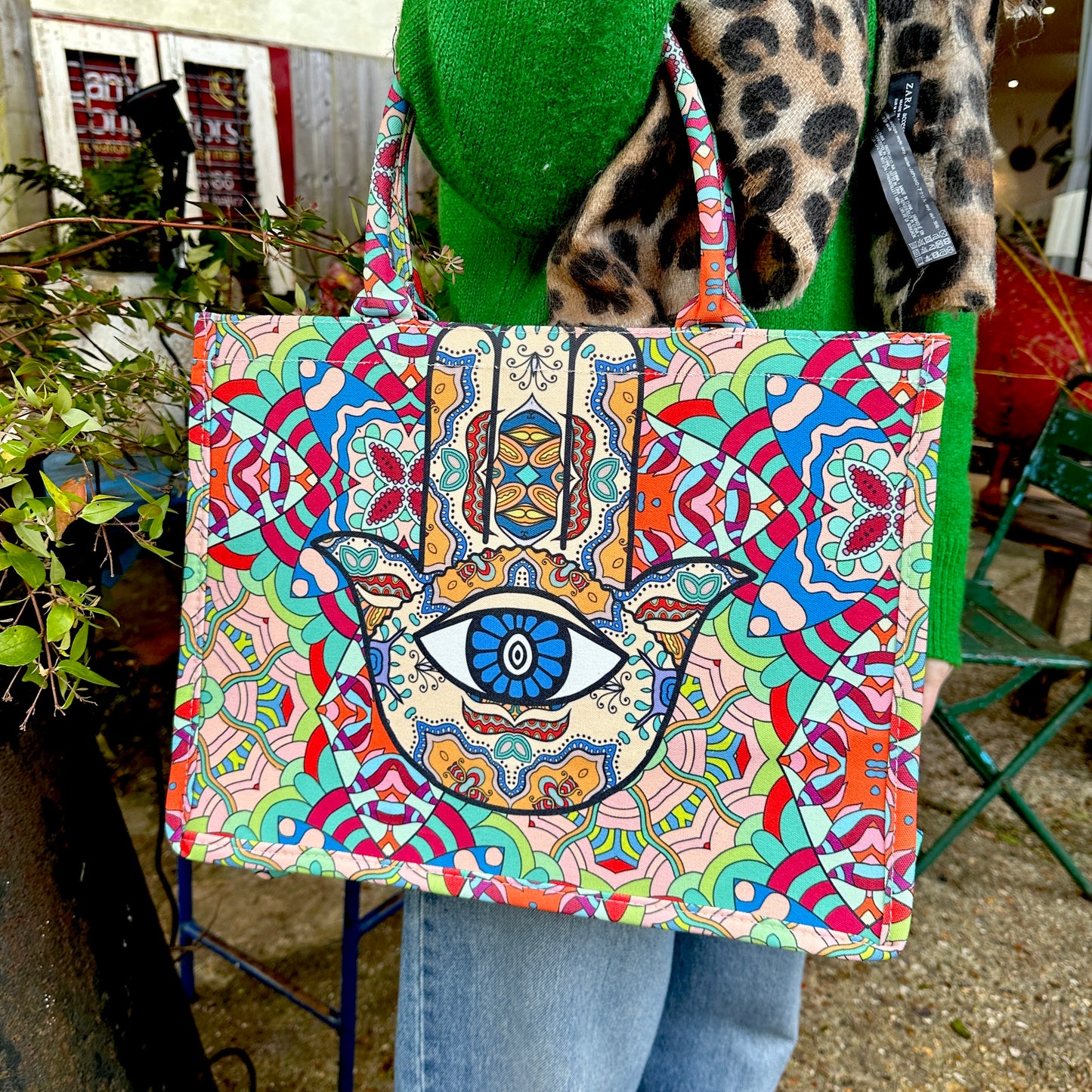 Hamsa Harmony Totes