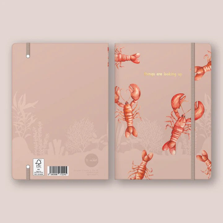 A5 Lobster Notebook