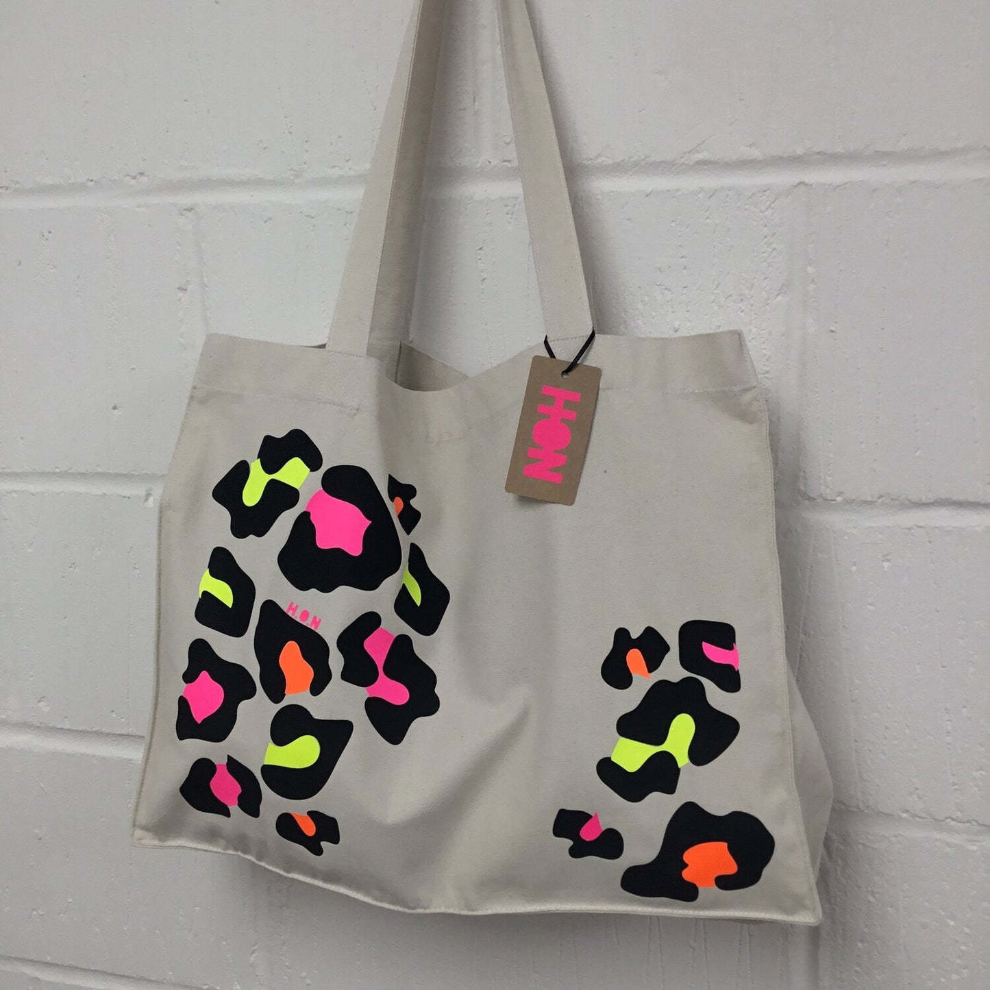 Large Neon Tote Bags