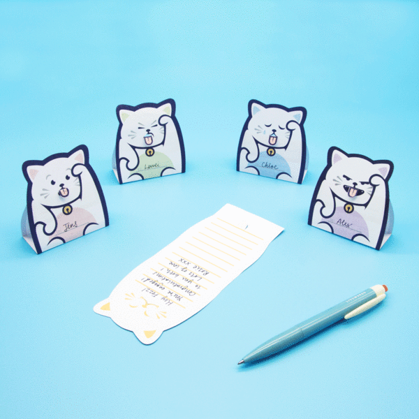 Lucky Cat Message Pads