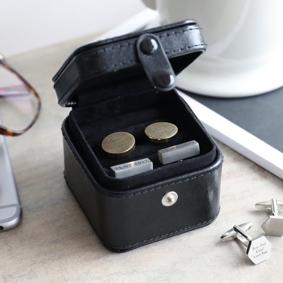 Fathers Day Gift Cufflink Box