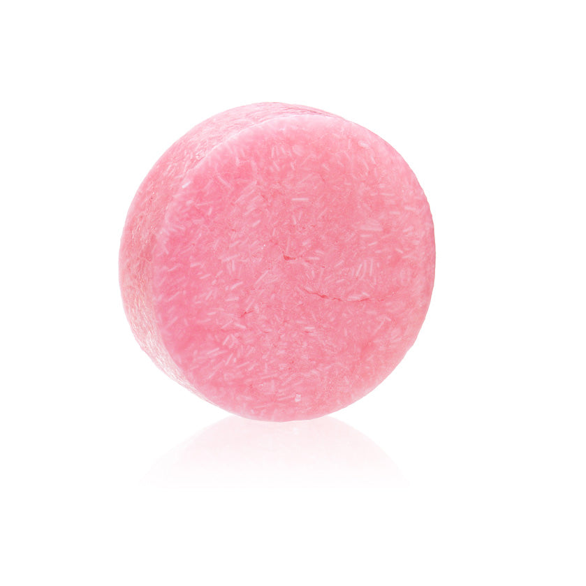 Strawberry solid shampoo bar