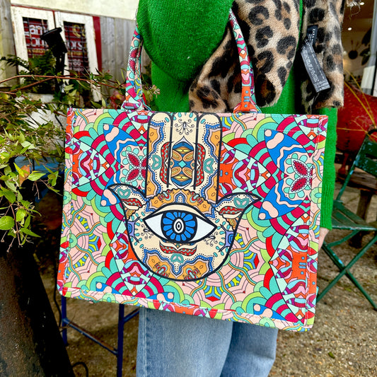 Hamsa Harmony Totes